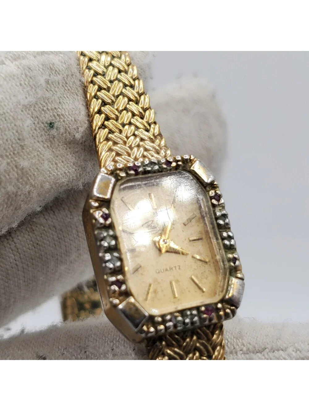 Vintage Paul Maret Quartz Womens Watch  15mm For Parts Or Repair